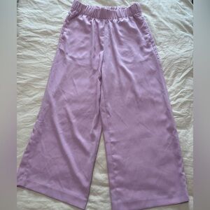 H&M Lilac Wide-Leg Trousers